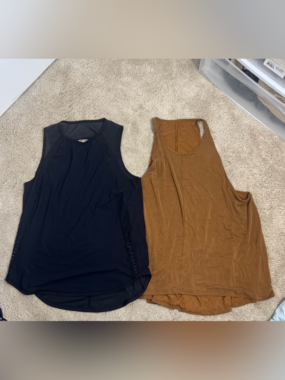Lululemon Lot of size 10 Tank Tops Sculpt tank High Neck Racerback 2 tanks!!